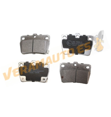 Toyota Rav 4 brake pills from 2000 to 2005 | Rear axle | Akebono brake system with wear indicator | 04466-42030
