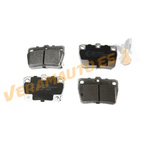 Toyota Rav 4 brake pills from 2000 to 2005 | Rear axle | Akebono brake system with wear indicator | 04466-42030