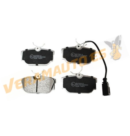 Brake Pads Ford Galaxy | SEAT Alhambra | Volkswagen Sharan | T4 | Rear | Contact Wear Warning | OE 7D0698451F