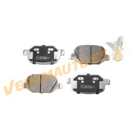 Pastillas de Freno ABAKUS | Alfa Romeo 147 156 | FIAT Linea | Eje Trasero | Sistema de Frenos TRW | OEM 77362276