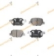 Pastillas de Freno ABAKUS | Alfa Romeo 147 156 | FIAT Linea | Eje Trasero | Sistema de Frenos TRW | OEM 77362276
