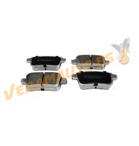 Brake Pads Abakus Mercedes Citan | Renault Kangoo | Rear Axle | Not prepared Wear Indicator | OE 4154210400