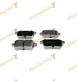 Brake Pads Abakus Mercedes Citan | Renault Kangoo | Rear Axle | Not prepared Wear Indicator | OE 4154210400