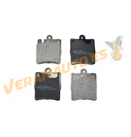 Brake Pads Abakus Mercedes W203 W210 | Opel Astra H | Rear Axle | Prepared for Wear Indicator | OEM A0034205220