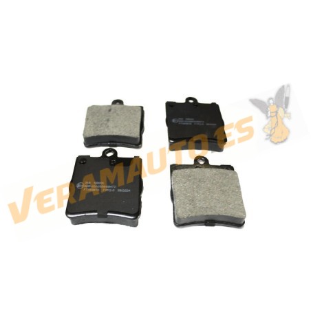 Brake Pads Abakus Mercedes W203 W210 | Opel Astra H | Rear Axle | Prepared for Wear Indicator | OEM A0034205220