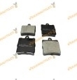 Brake Pads Abakus Mercedes W203 W210 | Opel Astra H | Rear Axle | Prepared for Wear Indicator | OEM A0034205220