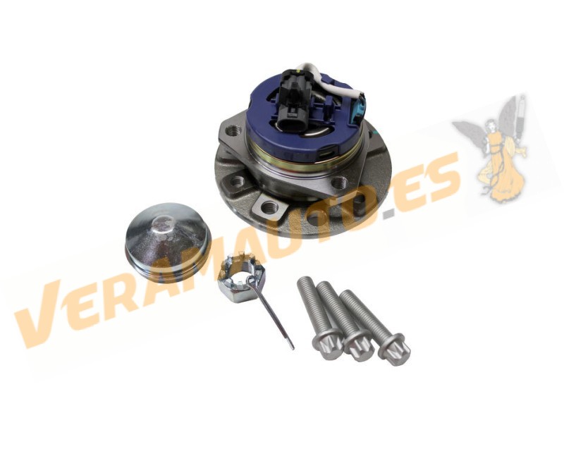 Opel Astra G Zafira A (T98) Wheel Hub | Front | Front-wheel drive | With ABS sensor | 9117622 | 13123488 | 1603211