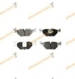 Pastillas de Freno ABAKUS | BMW Serie 3 E36 E46 | Z3 | Z4 | Eje Trasero | Sistema de Frenos ATE | OEM 34211160340