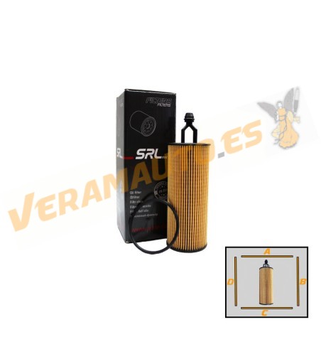 Chrysler Oil Filter | Dodge | JEEP | Fiat | Lancia | K68191349AB | 04893383AA | K68191349AA | K68191349AC | 68191349AA