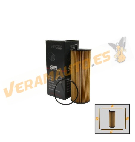 Oil Filter Audi A4 B7|B8 A5 B8 A6 4F Q5 8R Q7 4L | VW Touareg | Porsche Cayenne | 95510722200 | LR002338 | 057115561M