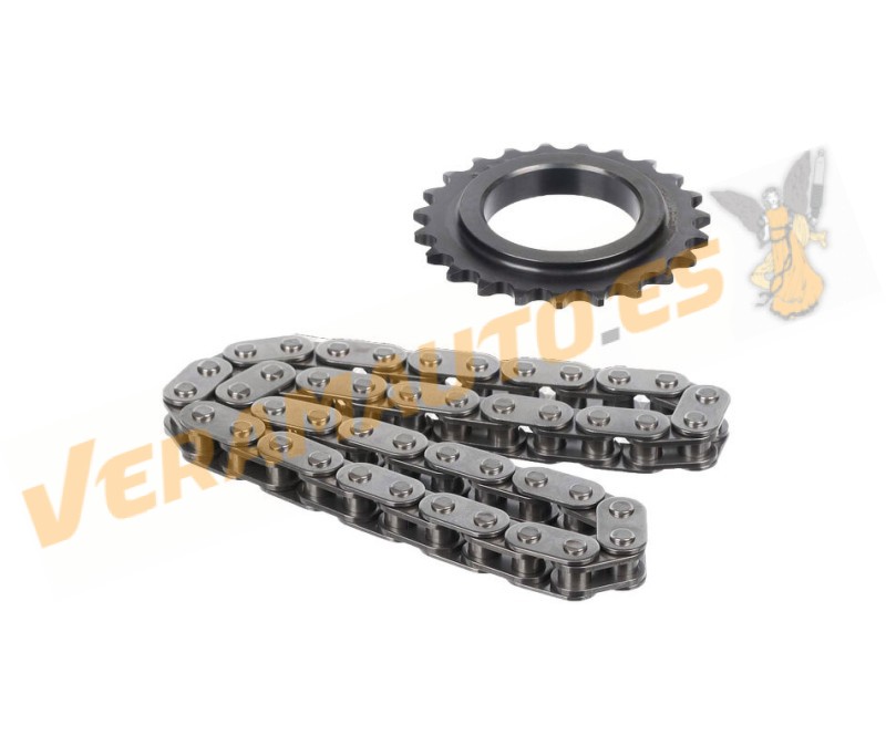 Cadena Accionamiento Bomba de Aceite Motor Renault Tipo M9R 2.0 dCi | Cadena Cerrada Simplex 44 eslabones | OE 7701476527