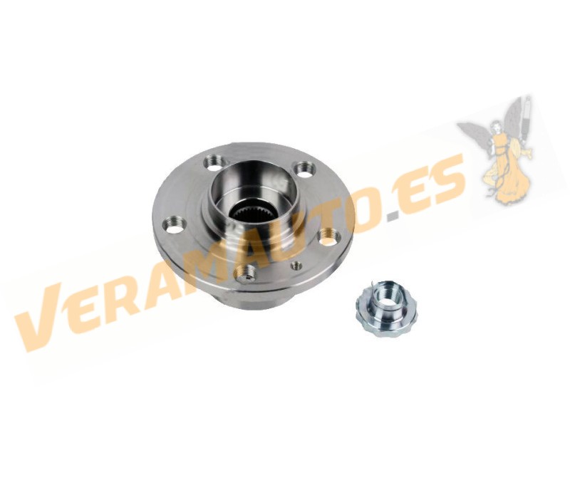 Juego de Cojinete de Rueda Grupo VAG | Eje Delantero | Audi SEAT Skoda VW | Tracción Delantera | 6Q0407621AH | 6Q0407621AJ
