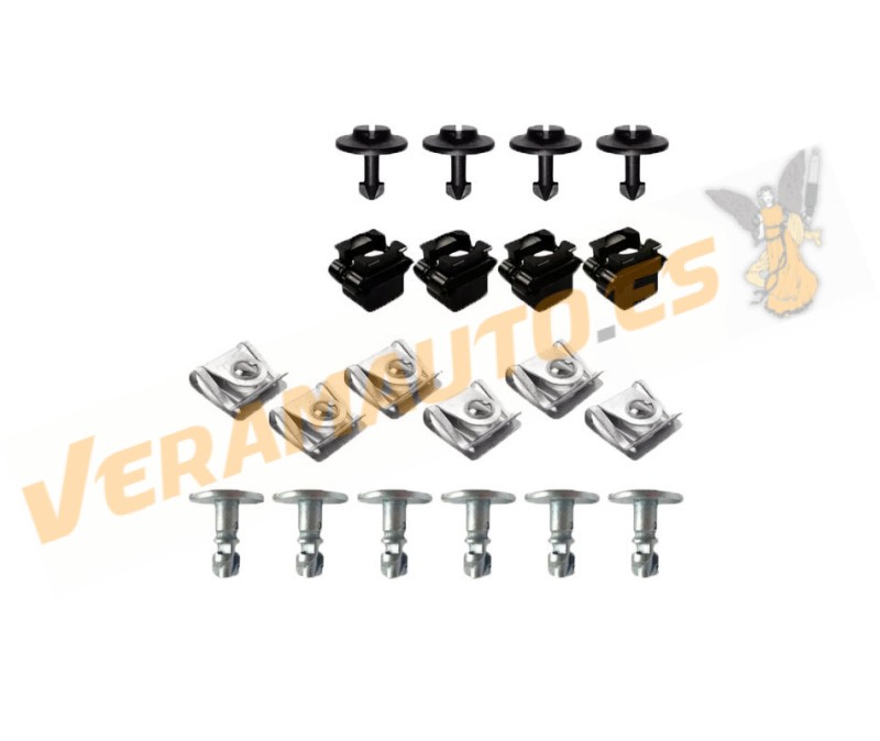 Kit Tornillería Protección Bajo Motor Audi A4 B5/B6 | SEAT Exeo 3R | Skoda SuperB 3U | Volkswagen Passat B5/3B | 4A0805163