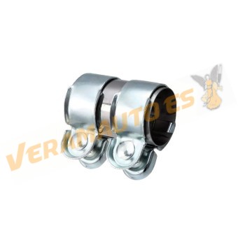 Abrazadera de Sujeción | 50mm interior 95mm largo | Conector para ensamblaje y cierre de Sistema de Escape