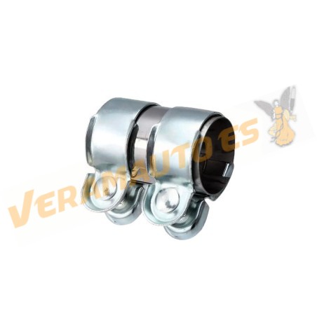 Abrazadera de Sujeción | 50mm interior 95mm largo | Conector para ensamblaje y cierre de Sistema de Escape