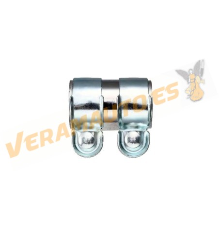 Abrazadera de Sujeción | 50mm interior 95mm largo | Conector para ensamblaje y cierre de Sistema de Escape