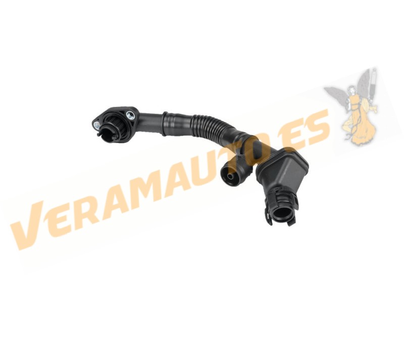Línea Conexión Sistema PCV BMW N63 V8 Biturbo Lado Izquierdo Cilindros 1 al 4 | Compatible con 11157575640 | OE 11157646086