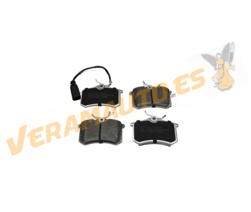 Brake Pads ABAKUS | Audi | SEAT | Ford | Skoda | Volkswagen | Rear Axle | TRW Brake System | OEM 1133447