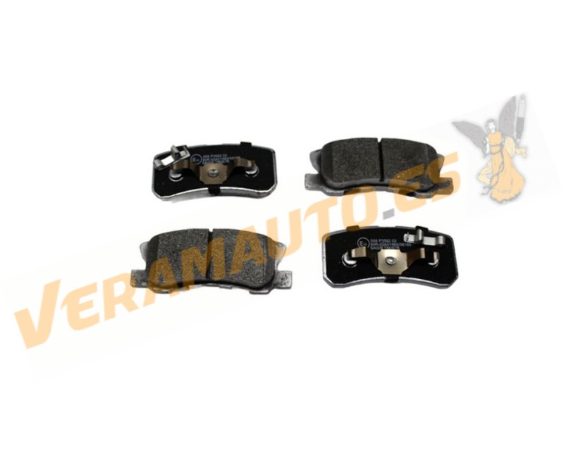 Brake Pads ABAKUS Citroen | Peugeot  | Chrysler | Lancia | Mitsubishi | Rear Axle | Similar OEM K68020256AA