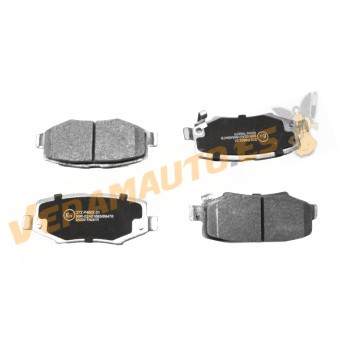 Brake Pads ABAKUS | Jeep Cherokee Compass Wrangler | Dodge | Rear Axle | TRW Brake System | OEM 68003776AA