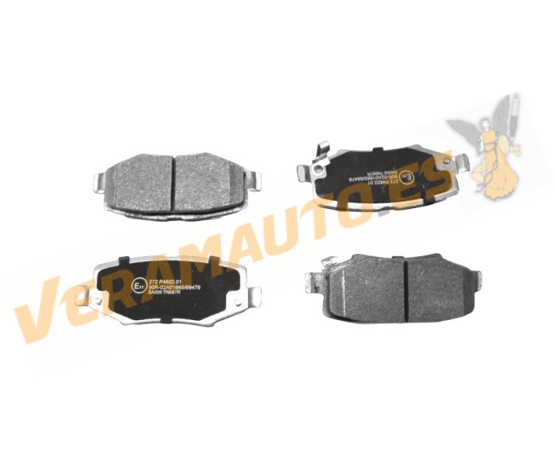 Brake Pads ABAKUS | Jeep Cherokee Compass Wrangler | Dodge | Rear Axle | TRW Brake System | OEM 68003776AA