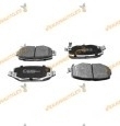 Brake Pads ABAKUS | Jeep Cherokee Compass Wrangler | Dodge | Rear Axle | TRW Brake System | OEM 68003776AA