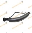 BMW N52 3.0L 6-cylinder crankcase breather hose | With two-pin connector | OE 11157522931