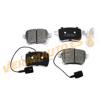 Brake Pads ABAKUS | Alfa Romeo Giulietta from 2010 to 2020 | Rear Axle | TRW Brake System | OEM 77365357