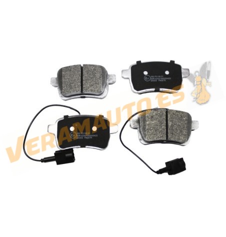 Brake Pads ABAKUS | Alfa Romeo Giulietta from 2010 to 2020 | Rear Axle | TRW Brake System | OEM 77365357