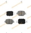 Front Brake Pad Set Toyota Celica (T23) | Corolla (E12) | Corolla Verso E12 | Matrix (E13) | Lexus IS (E3) | Similar OEM 7310 | 