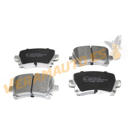 Brake Pads ABAKUS | VAG Group | Audi | SEAT | Skoda | Volkswagen | Rear Axle | TRW Brake System | OEM 1K0698451