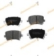 Brake Pads ABAKUS | VAG Group | Audi | SEAT | Skoda | Volkswagen | Rear Axle | TRW Brake System | OEM 1K0698451