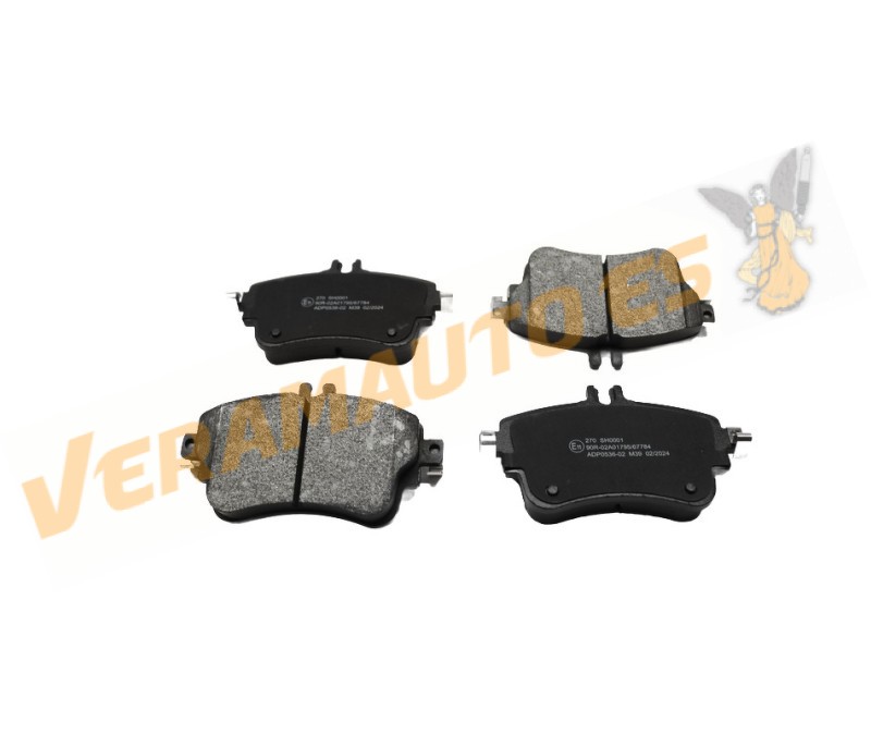 Pastillas Freno Abakus Mercedes Clase A | Clase B  | CLA | Eje Delantero | Preparado para Indicador de Desgaste OEM A0064204820