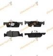 Front Brake Pad Set for Smart FORTWO Convertible (453) Electric Drive (453.491) | Similar OEM 410603025R