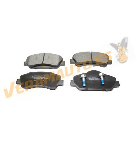 Pastillas Freno Abakus Citroen C-Elysee C4 Cactus | Peugeot 301 308 | Delanteras | No Indicador Desgaste | OEM 1608691380