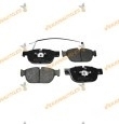 Brake Pads | Citroen C5 DS4 | Peugeot 308 407 | Front Axle | Including Wear Indicator | OEM Similar to 1610104080