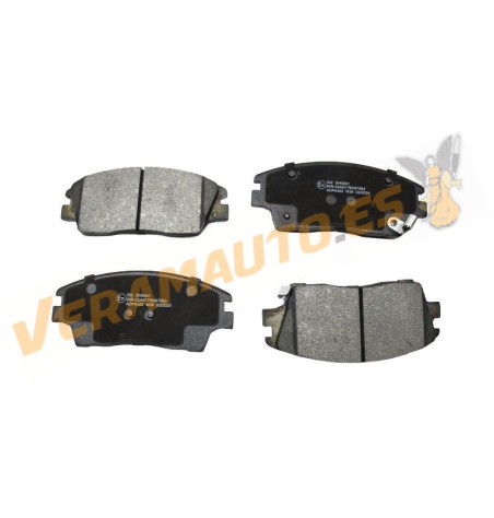 Brake Pads for Kia Sportage IV (QL) | Hyundai Tucson (TL) | Front Axle | Not Prepared | Wear Indicator | OEM 58101D3A00