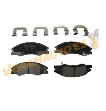 Brake Pad Set | Kia Carens Rio | Front Axle | With Acoustic Wear Indicator | Similar OEM 58115FDC00
