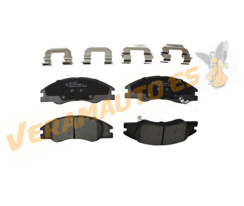 Brake Pad Set | Kia Carens Rio | Front Axle | With Acoustic Wear Indicator | Similar OEM 58115FDC00