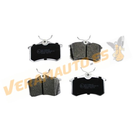 Brake Pads ABAKUS | Ford | Renault | PSA Group | Volkswagen Group | Rear Axle | TRW Brake System | OEM 1J0698451S