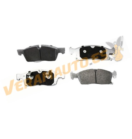 Brake Pads ABAKUS | Jeep Grand Cherokee | Mercedes ML W166 | With Audible Wear Indicator | OEM 74208020