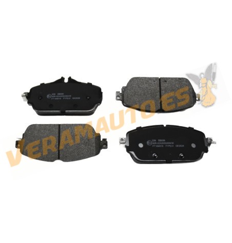 Brake Pads ABAKUS | Mercedes C-Class W205 E-Class W213 | Front Axle | Prepared for Wear Indicator | OEM A0004209703