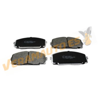 Brake Pads SRLine | Citroen C2 C3 Plurier | Front axle | Not prepared for Wear Indicator | OEM 1617270280