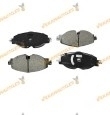 Pastillas Freno Abakus Audi | SEAT | Skoda | Volkswagen | Eje Delantero | Contacto Indicador de Desgaste | OEM 2K5 698 151 B