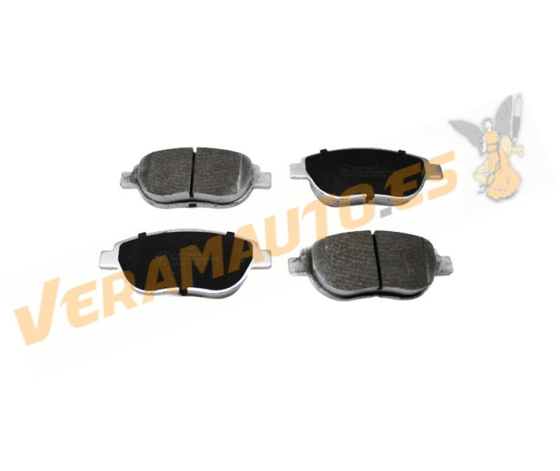 Brake Pads ABAKUS for Citroen Berlingo | FIAT Doblo | Lancia | Peugeot Partner | Front Axle | OEM 1014029390
