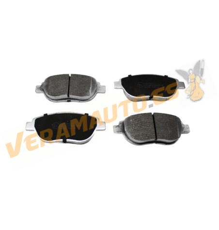 Brake Pads ABAKUS for Citroen Berlingo | FIAT Doblo | Lancia | Peugeot Partner | Front Axle | OEM 1014029390
