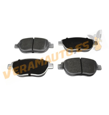 Brake Pads ABAKUS for Citroen Berlingo | FIAT Doblo | Lancia | Peugeot Partner | Front Axle | OEM 1014029390