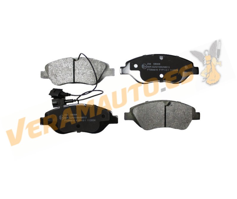 Set of Brake Pads Alfa Romeo Mito 147 156 Fiat Bravo Stilo Lancia Delta Lybra Front OEM Similar 771770002 | 71770112 |