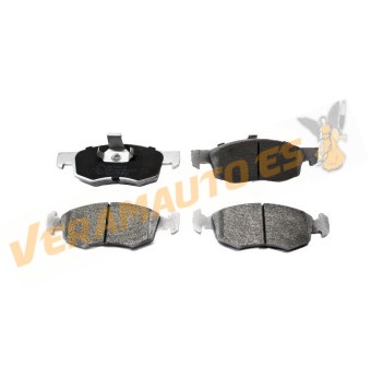 Brake Pads ABAKUS | FIAT Doblo from 2001 to 2010 | Front Axle | Not Prepared for Wear Indicator | OEM 77362205