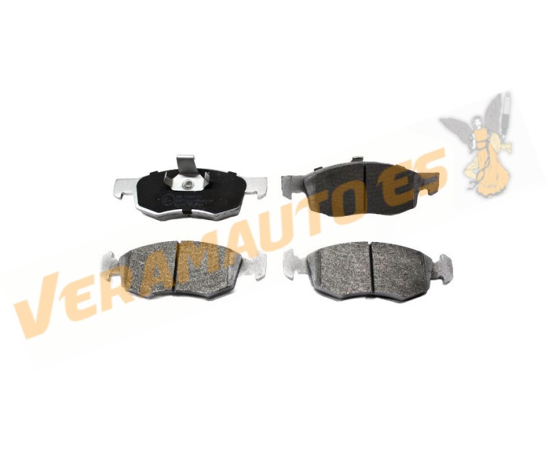 Brake Pads ABAKUS | FIAT Doblo from 2001 to 2010 | Front Axle | Not Prepared for Wear Indicator | OEM 77362205